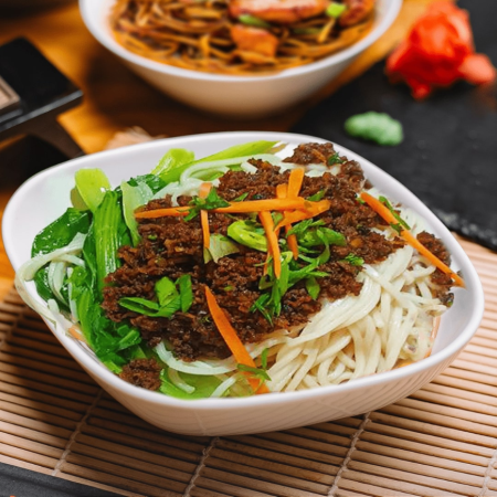 Buff Piro Keema Noodles