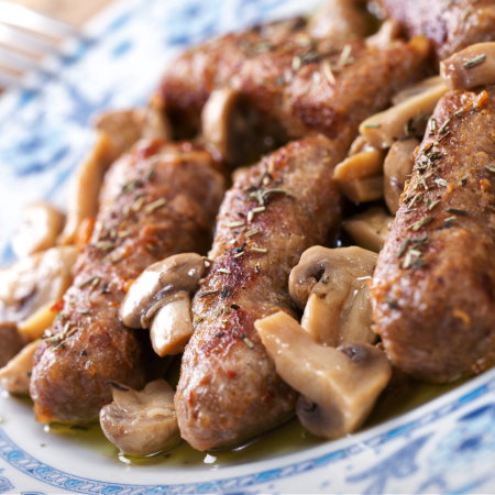 Mushroom Sausage